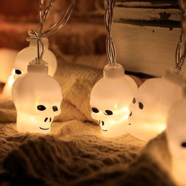 Halloween LED String Light Skelett Lights 4 4 4