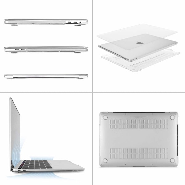 Veske til MacBook Pro 13 tommer A1706 SKÄRG Krystallklart
