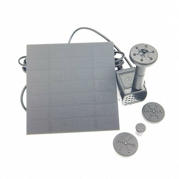 1.2W solfontän sol vattenpump för trädgårdsdekoration-XF9-