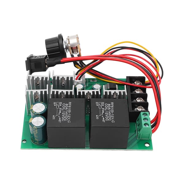 DC-motorstyring Børstehastighetskontroll Justerbar CW CCW-bryter Stor vridning 40A 10‑50V-XF33-