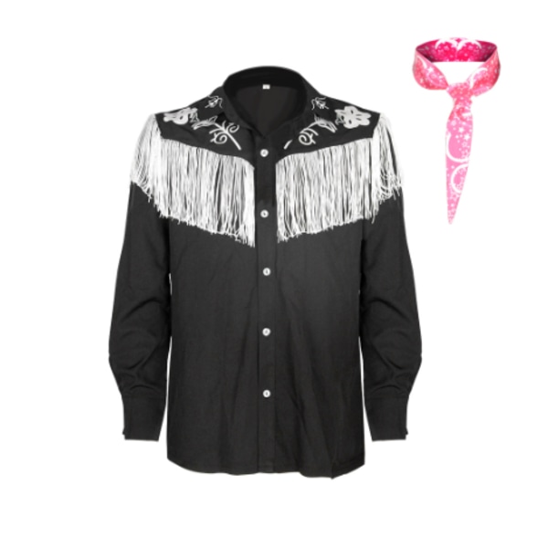 Barbiee Costume Ken Shirt med fluga Cosplay Dress