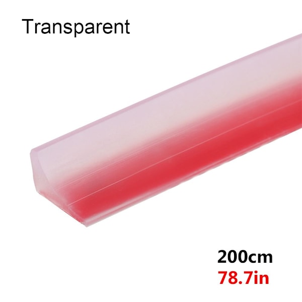 Vedenpitävä Vedenpitävä Nauha TRANSPARENTTI 200CM Läpinäkyvä Läpinäkyvä Läpinäkyvä Transparent 200cm