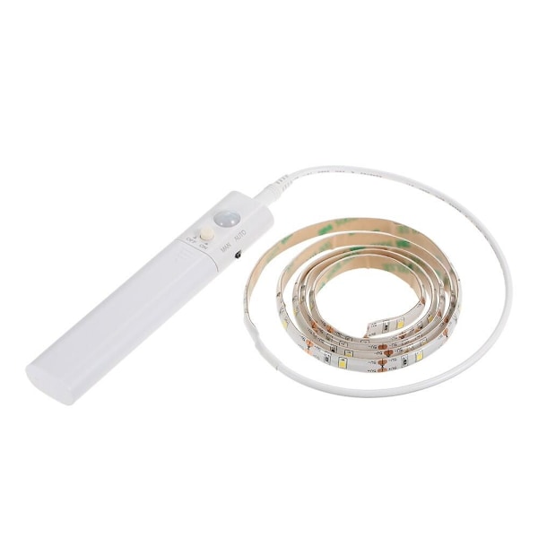 LED-lysstripe for skap med bevegelsessensor 1 m - Varmt hvitt