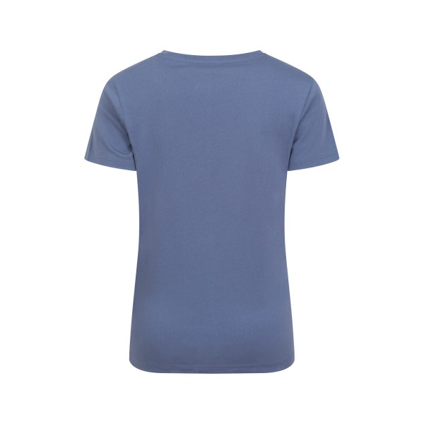 Mountain Warehouse Økologisk T-shirt for kvinder/kvinder sejlbåd 20 UK Blue 20 UK