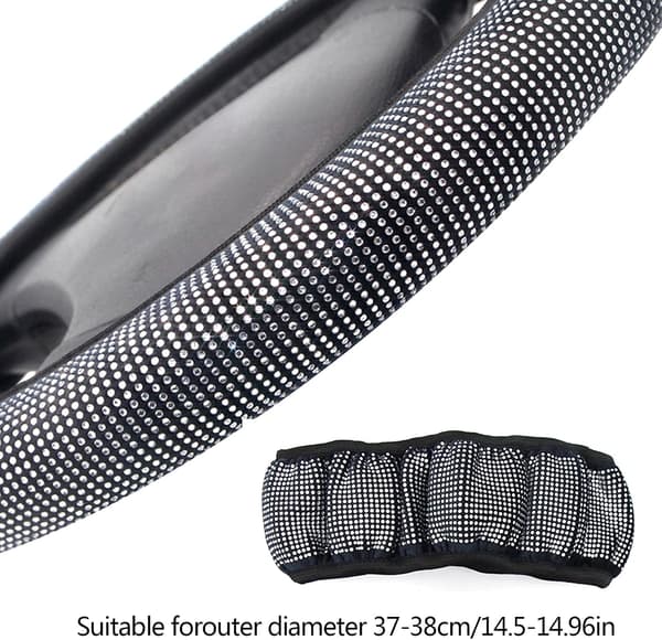 38 cm Krystall Rattrekk, Universell Diamant Ratt-FF-