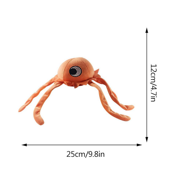 Garten of Banban - Pehmolelut, Suosittu Animaatiohahmo, Luokka Puutarha xZ orange octopus onesize