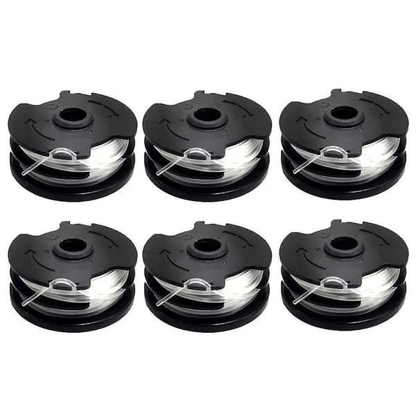 6 stk for Parkside gressklipper trådspoler reservedel gresstrimmerspoler, tlp-01 Flerfarget-FF- Multicolor 6pcs