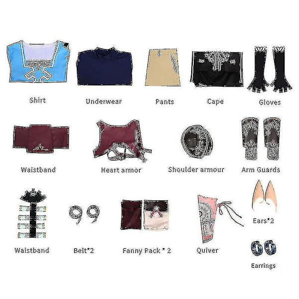Game Legend Link Cosplay för vuxna och barn Tears Of The Kingdom Kostym Komplett Set Man Halloween Karneval Kostym-WELLNGS Med peruk-XM4- With wig XL