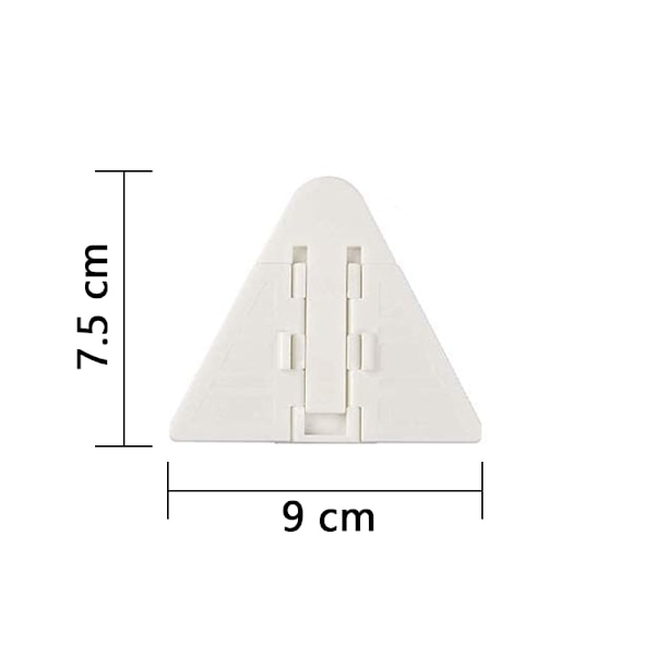 8-pack skjutdörrslås för barnsäkerhet, barnsäkerhet