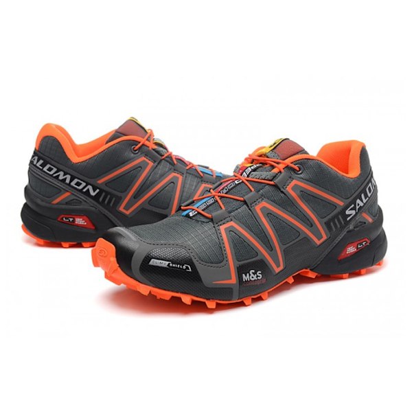 Salomon Speedcross 3 Löparskor Grå Orange Grey Orange 43