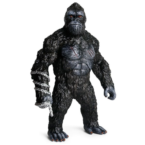 Majestic King of the Apes Stor King Kong modell för samlarfans 31*21*9cm