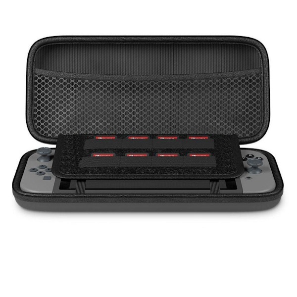 Tech-Protect Nintendo Switch / Switch OLED -kotelo Hardpouch Musta