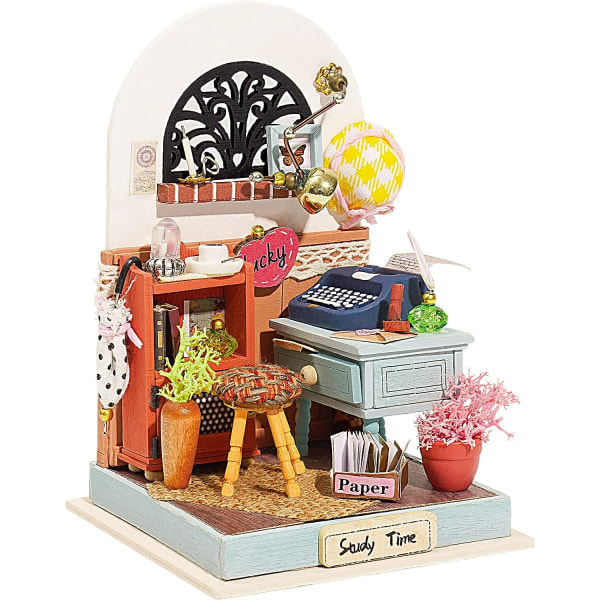 DIY Miniatyr Dollhouse Kit Set(rekord humör)