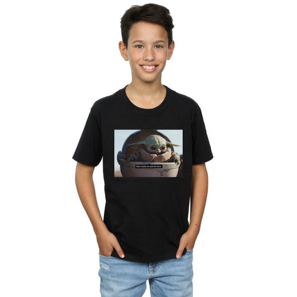 Star Wars Boys The Mandalorian Don't Make Me T-paita 5-6 vuotta musta 5-6 vuotta