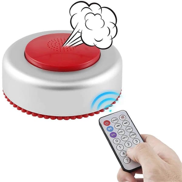 Fart machine with remote control, fart sound machine with 50 different realistic sounds, wireless control-FF-