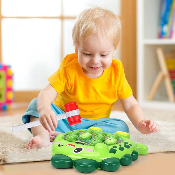 Børn leger hamster legetøj, forældre-barn legetøj at lege med