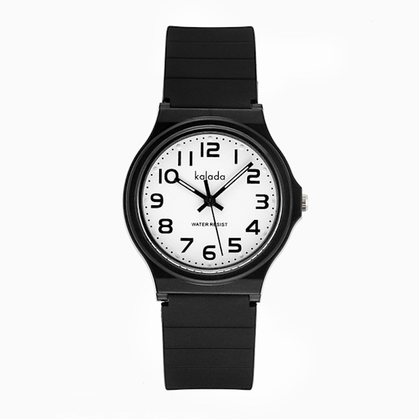 Watch pojkar flickor, armbandsur pojkar analog, armbandsur barn, analog quartz watch med armbandsur gummi vattentät utomhussport