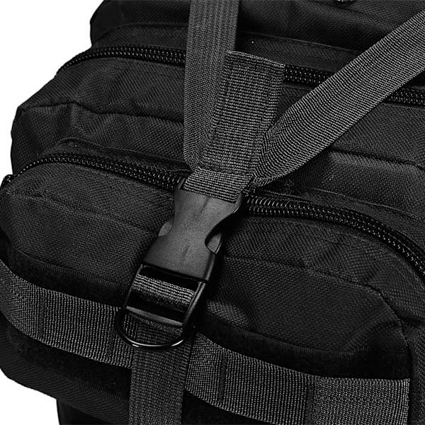 vidaXL Armé Ryggsäck 50 L Svart-XF3-