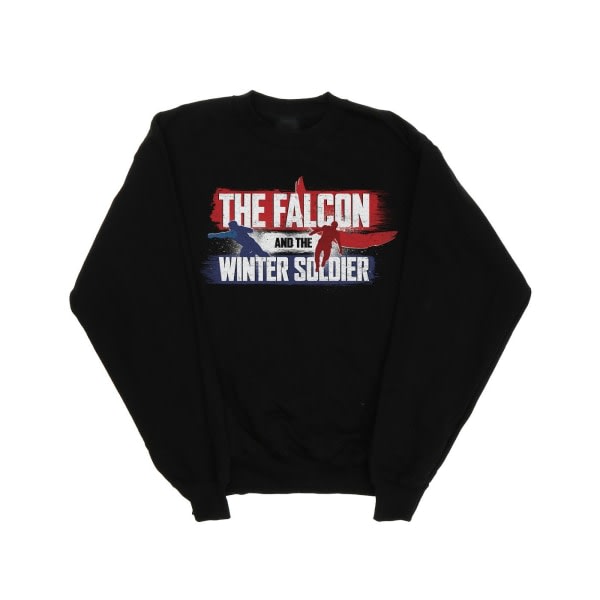Marvel Womens/Ladies The Falcon and The Winter Soldier Action L Black M