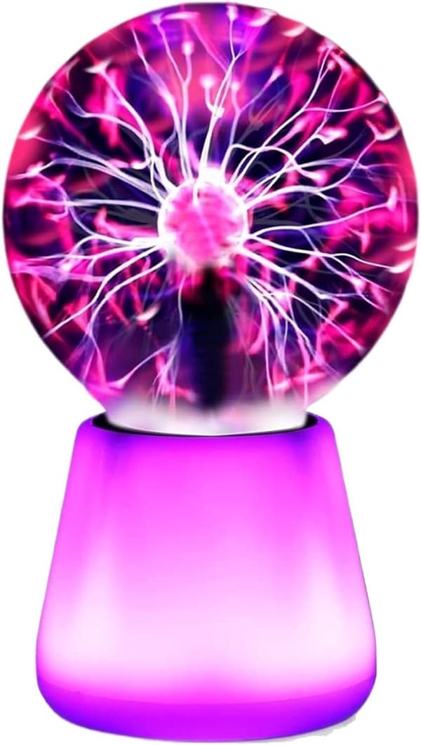 Stemningsnatlampe USB Touch Control 7 Farver LED Plasma til Fest Hjemmeindretning