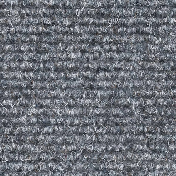 vidaXL Trappstegsmattor Selvklebende 15 stk Broderi 56x17x3 cm Lysegrå gray 2430