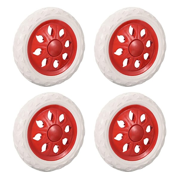 Cart Wheels Hot Wheel Design Plast Core Foaming Wheels Kundvagn Hjul Vagn Resande Bagage Cartwheel Caste