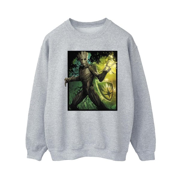 Marvel Womens/Ladies Guardians Of The Galaxy Groot Forest Energ Sports Grey L