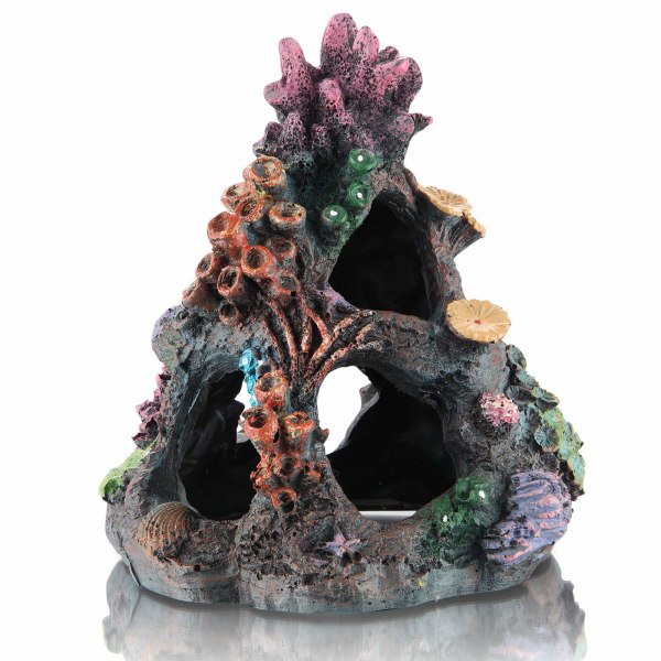 Aquarium Coral Decoration Fish Tank Rock Mountain Cave Ornaments