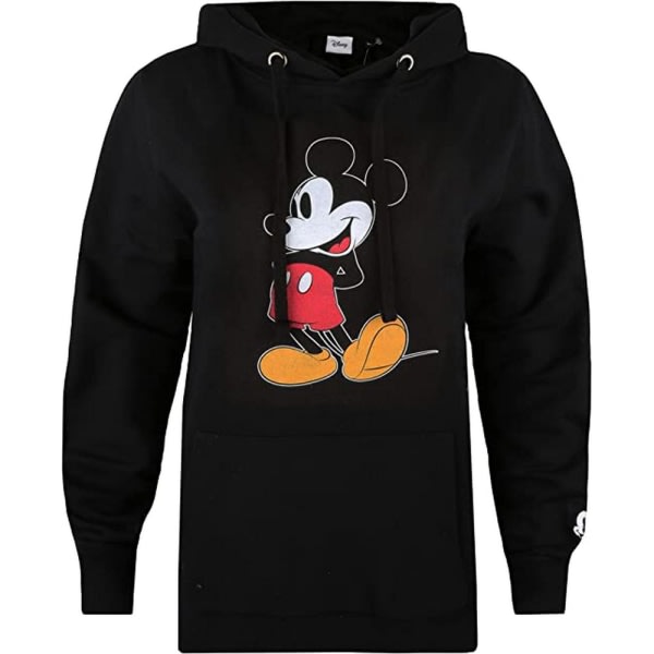 Disney Mickey Mouse hættetrøje Dame/Dame S Sort S