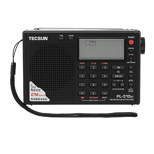 Tecsun PL-310ET Fuldbånds digital demodulator FM AM SW LW Stereo Radiomodtager