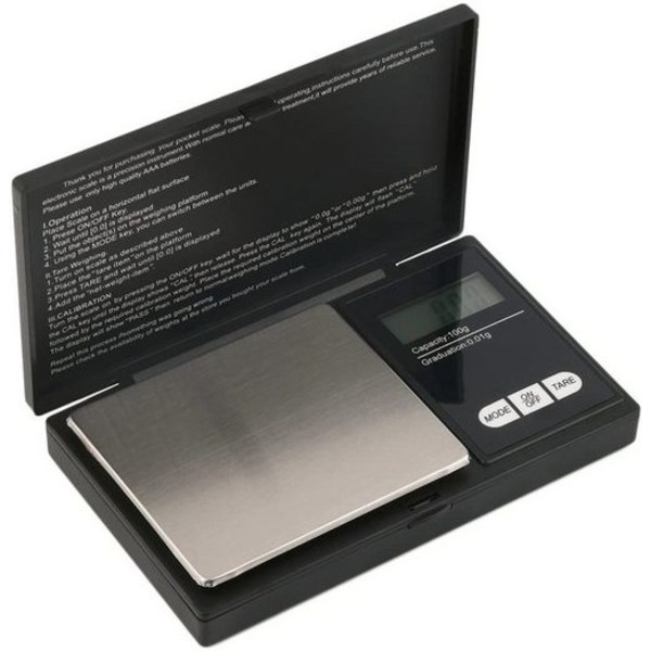Digital Precision Scale 100g 0,01g Pocket Scale Portable Gold
