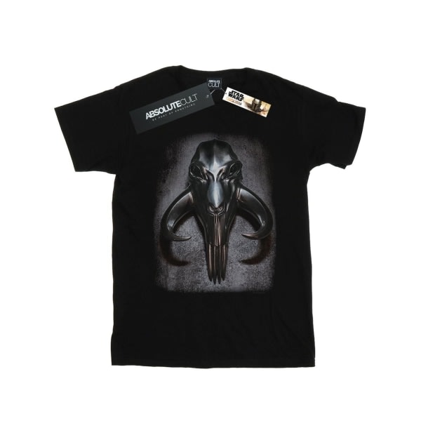 Star Wars Miesten Mandalorian Mythosaur Skull T-paita L Musta L