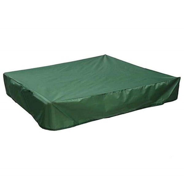 Hiekkalaatikon katos, hiekkalaatikon cover, vihreä, 150 * 150 cm