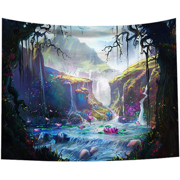 Stort fantasy vægtapet, Fairy Standard Mural Sleeping