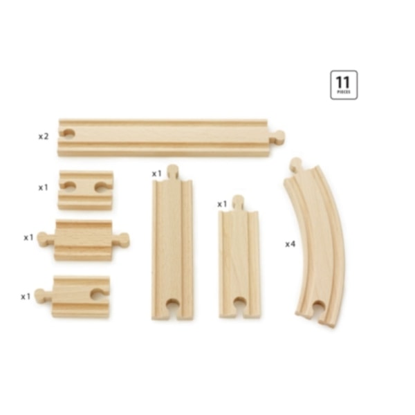 BRIO 33401 Utbyggnadsset 1 11 delar 520