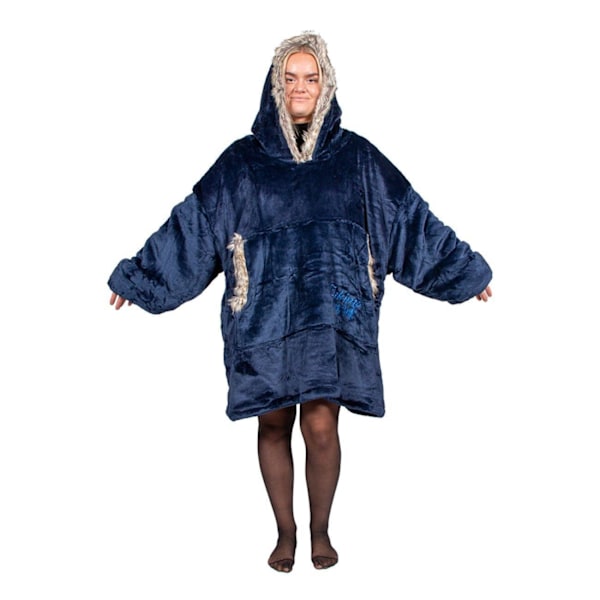 Snug Rug Deluxe Eskimo Hettegenser Oversized Grey grå