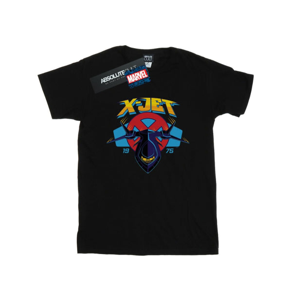 Marvel Girls X-Men X-Jet bomull T-shirt 9-11 år svart Svart 9-11 år