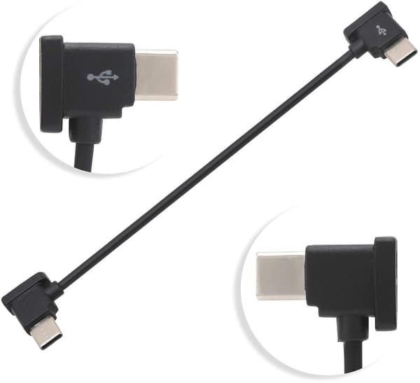 Adapterkabel Drönare Fjärrkontroll Typ C 15 cm för DJI Mavic Air 2 Mini 2