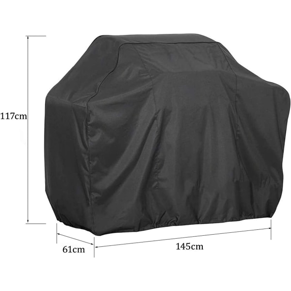 Cover Heavy Duty Oxford Duk Gasgrill Cover | Hållbar