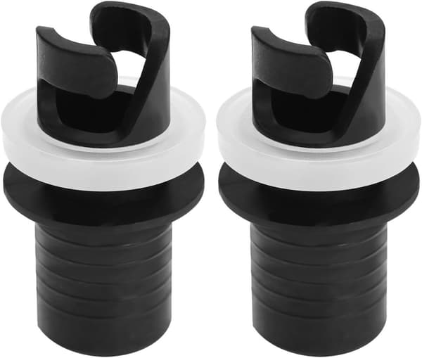 Oppustelig Båd Ventil Adapter Sæt med 2 SUP Pumpe Stik til Kajak