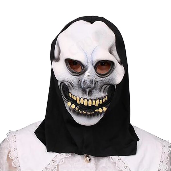 Halloween Bar Masquerade Ball Skull Face Latex Mask