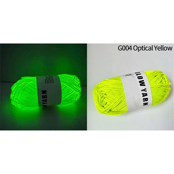 Luminous Chunky Yarn Glow in the Dark G004 G004