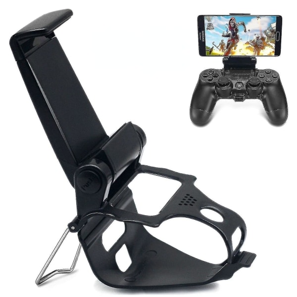 PS4-handkontroll mobiltelefonhållare, universell spelstödram