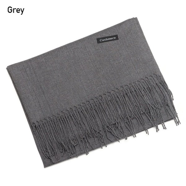 Cashmere-huivi Ullsjal HARMAA grey