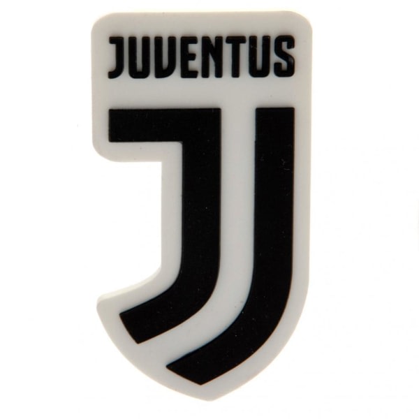 Juventus FC 3D Kylskåpsmagnet One Size Vit/Svart One Size