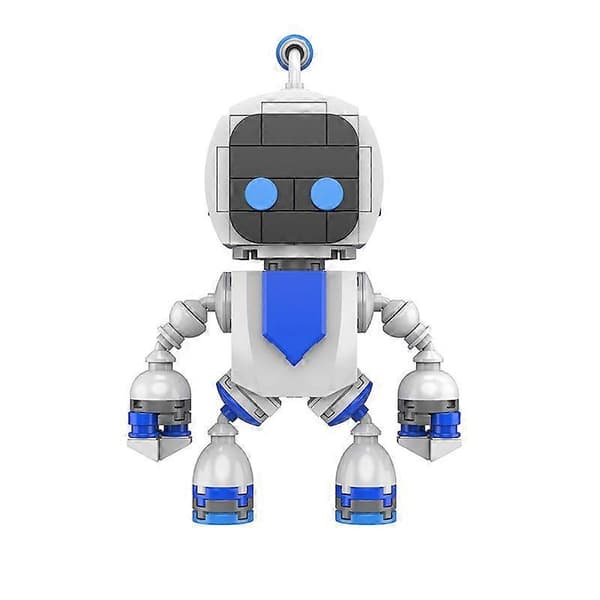 Astro Bot -toimintahahmot rakennuspalikkalelut-FF-