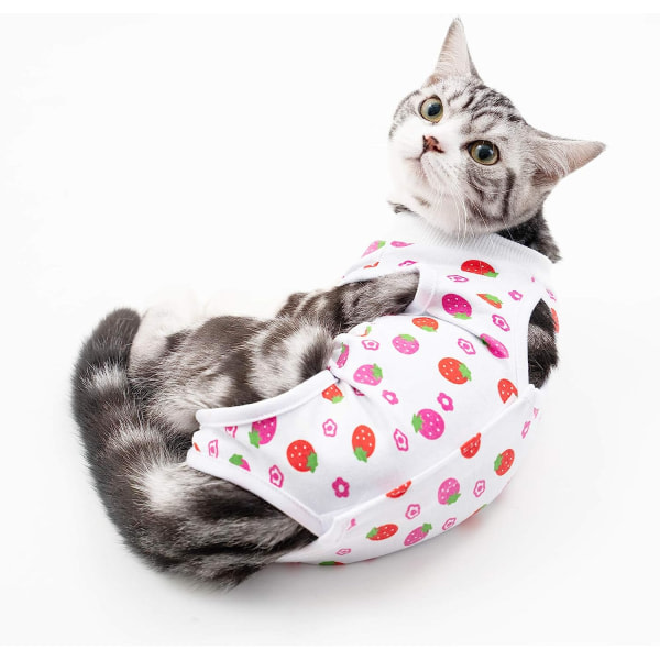 Buksår eller hudrehabiliteringskit, anti-slicksår ​​att bæres etter operasjon, andningsbar E-halsersetning for katter og hundar, store