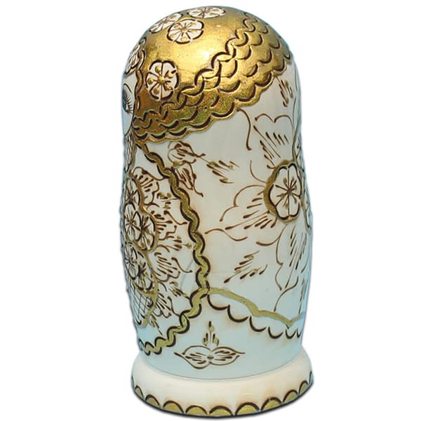 Maximal storlek: 20 cm * 10 cm 10 st Ryska Nesting Dolls Matryoshka h-FF-