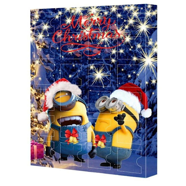 Julkalender med Minions-tema 2024 - Overraskelsesgave