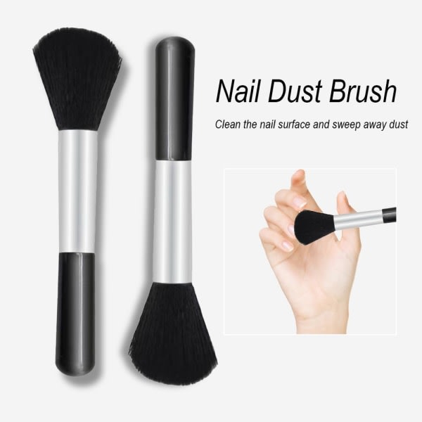 Powder Makeup Brush, 2 st Powder Foundation Makeup Brush, Dust Brush, Highlight Blush Make-up Brush